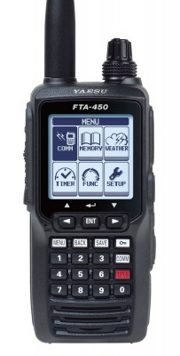YAESU FTA 450L VHF HANDHELD RADIO