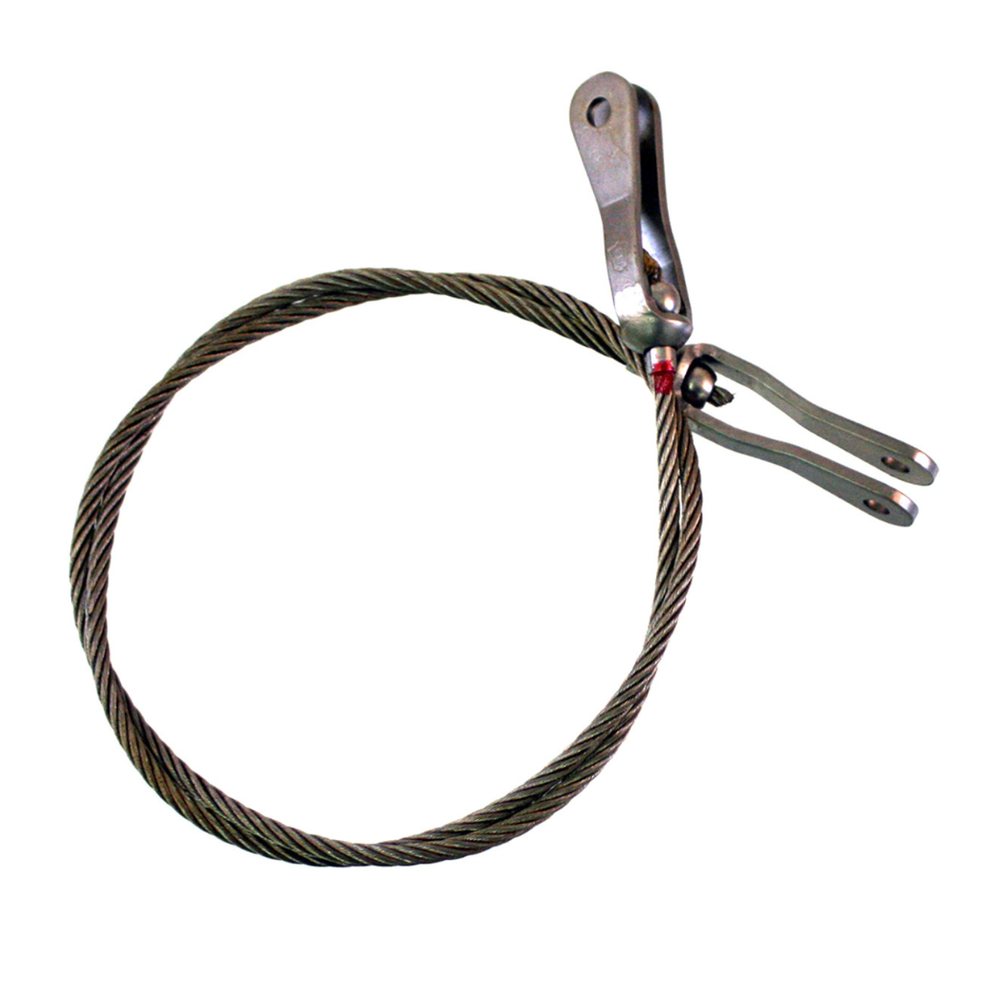 U0510105-152 UNIVAIR AFT RUDDER CABLE - FITS CESSNA