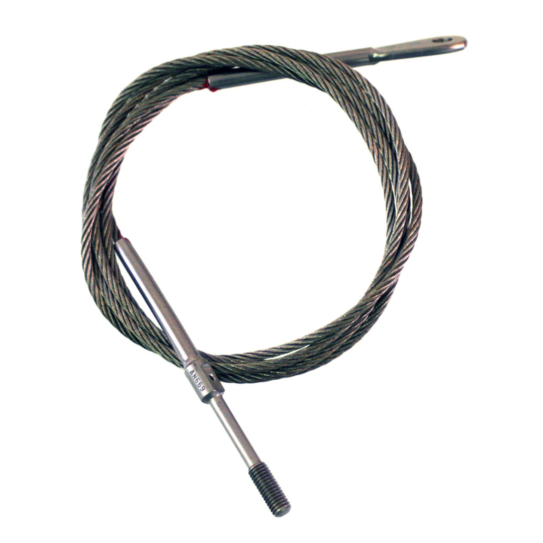 U0510105-161 UNIVAIR FLAP DIRECT INBOARD CABLE - LEFT - FITS CESSNA