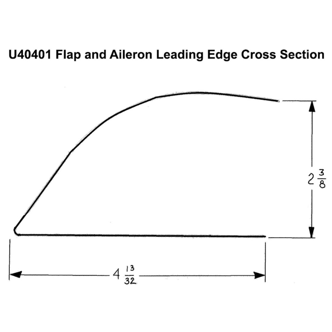 U40401-006 UNIVAIR LEADING EDGE COVER - FITS PIPER