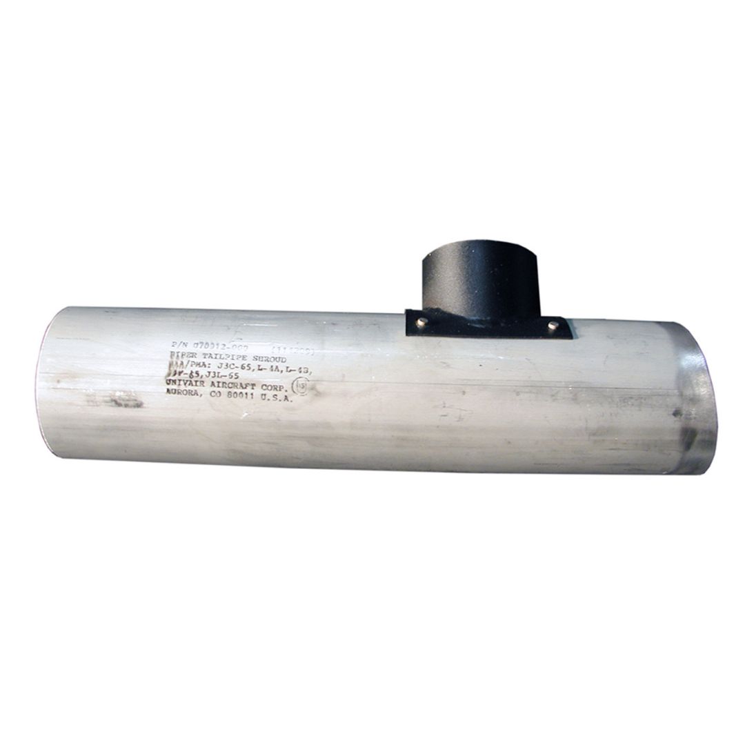 U70912-000 UNIVAIR TAILPIPE SHROUD - FITS PIPER 70912-000, 70912-00