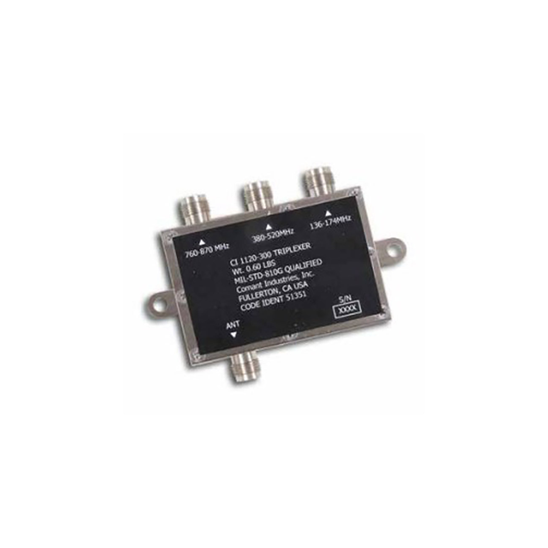 CI-1120-300 Comant Triplexer Single VHF/UHF