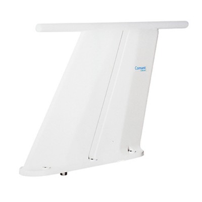 COMANT SAR TRI-BAND SINGLE PORT BLADE ANTENNA - VHF/UHR - WHITE