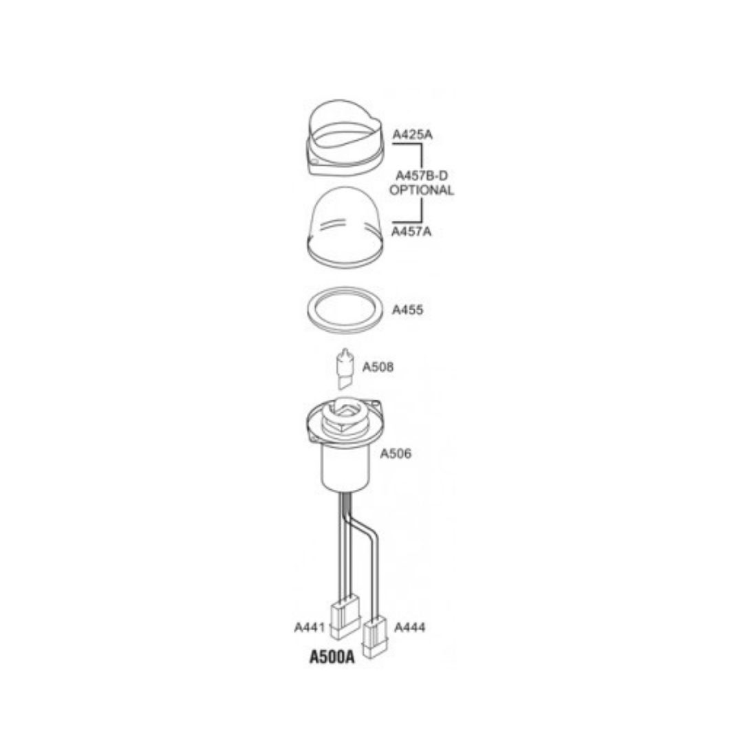 WHELEN A455 GASKET