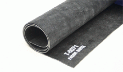 BLACK SILICONE ENGINE BAFFLE TEXTURED FINISH 1/8”X36”X40” SHEET