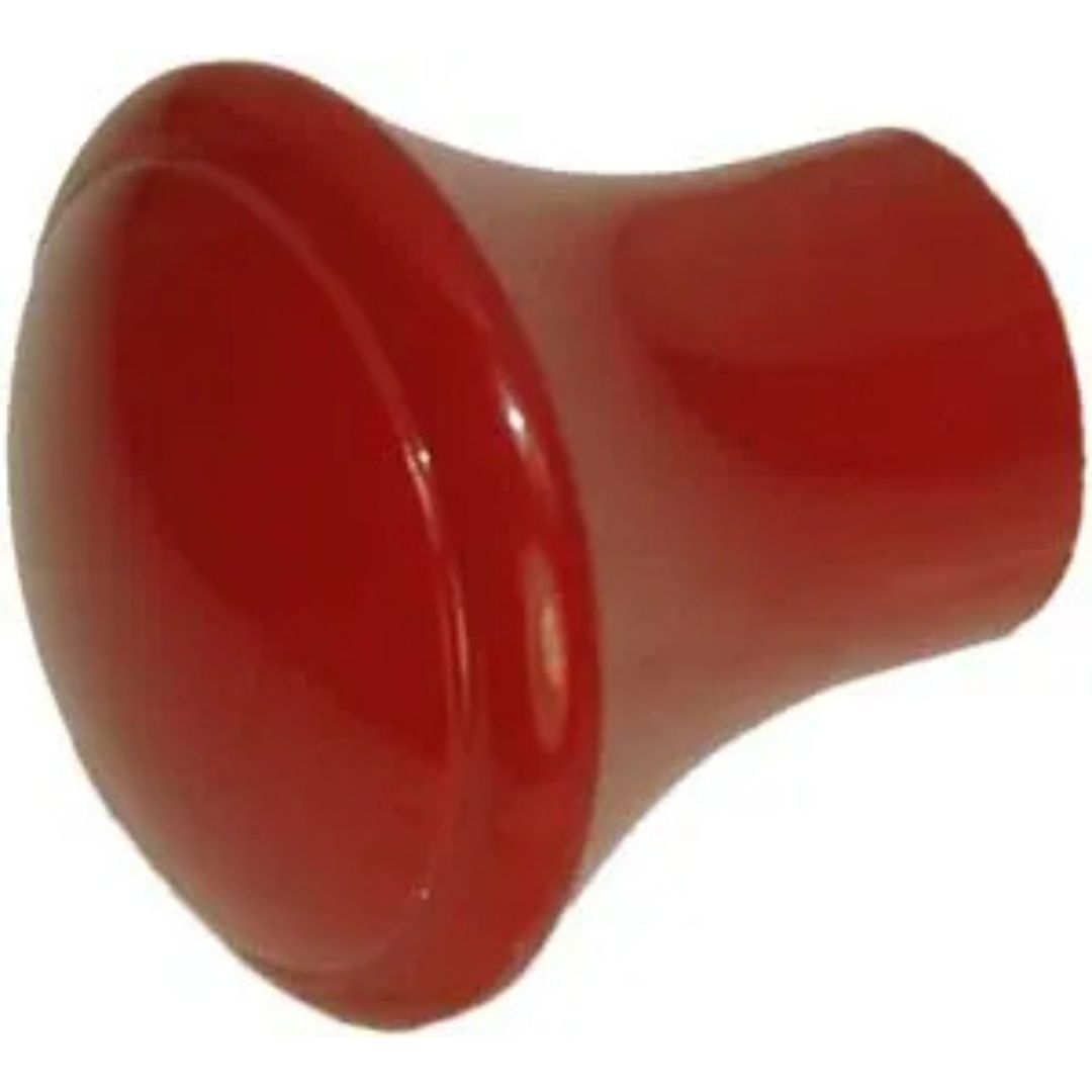MC471-053	KNOB, Round, Red, Polished
