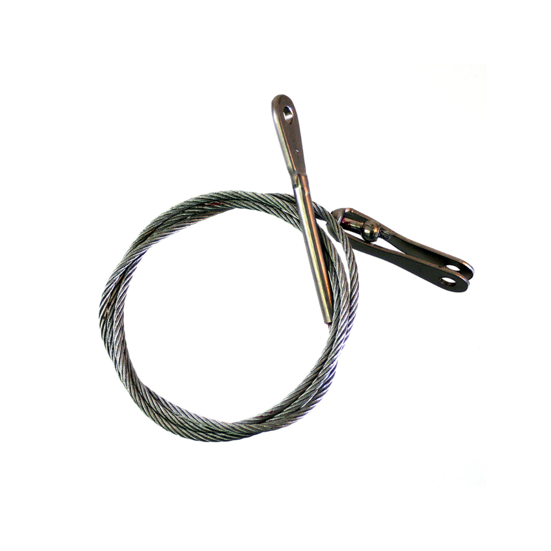 U0510105-21 UNIVAIR FLAP RETURN FORWARD CABLE - FITS CESSNA