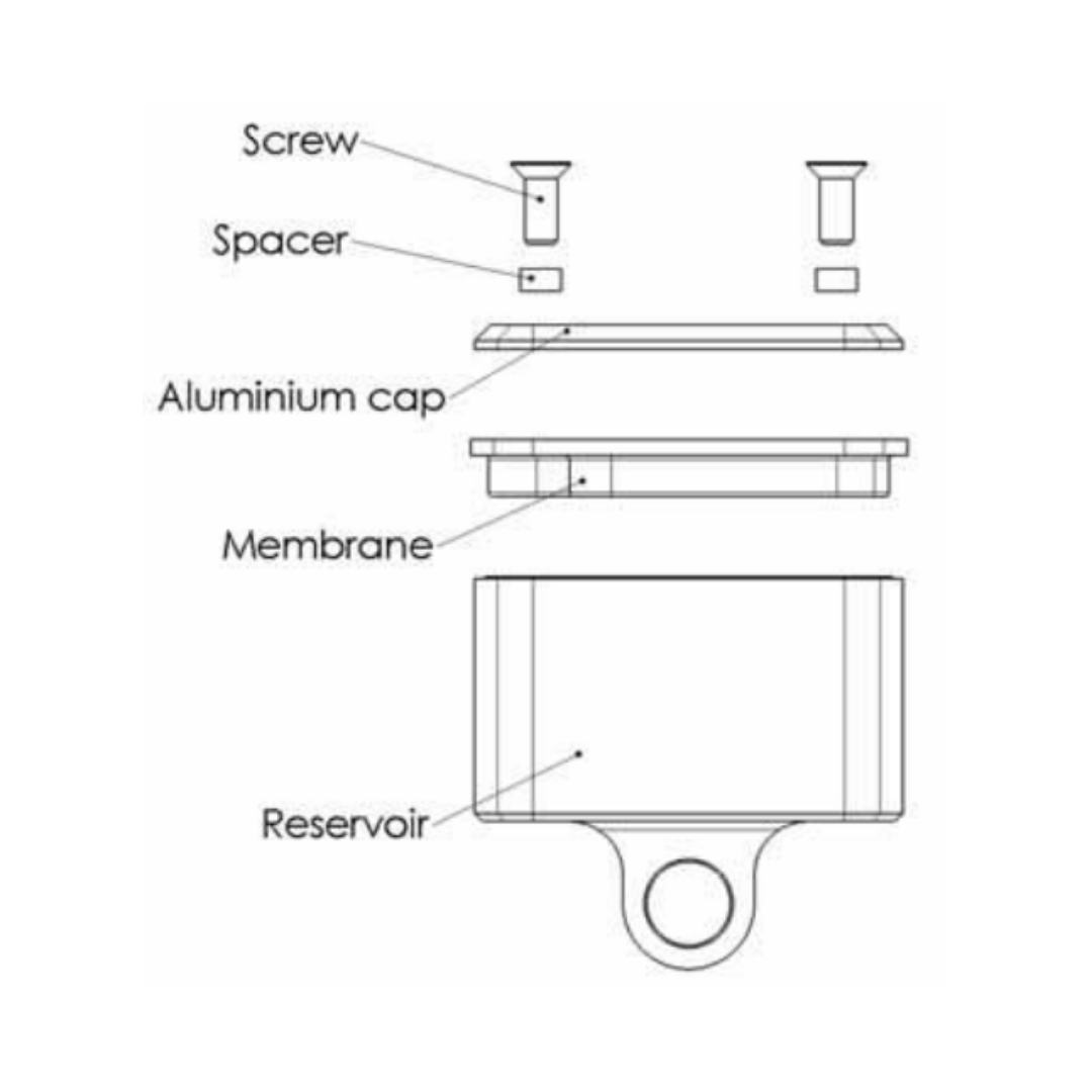 BERINGER INTEGRAL BRAKE FLUID RESERVOIR - Imagem 2