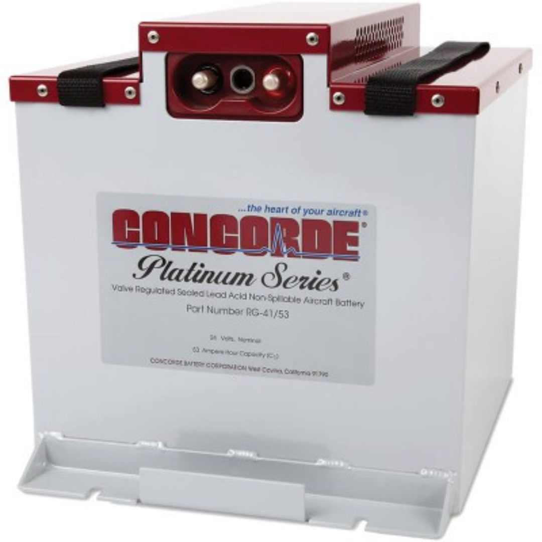 RG41-53 CONCORDE BATTERY® AIRCRAFT BATTERY  NOMINAL TURBINE STARTING